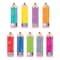 Creative Teaching Press Upcycle Style Pencils 6in Designer Cut-Outs, 108 Pieces, PK3 6592 - alternate 2